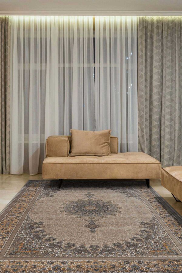 Cream Delnaz Rug - Image 2