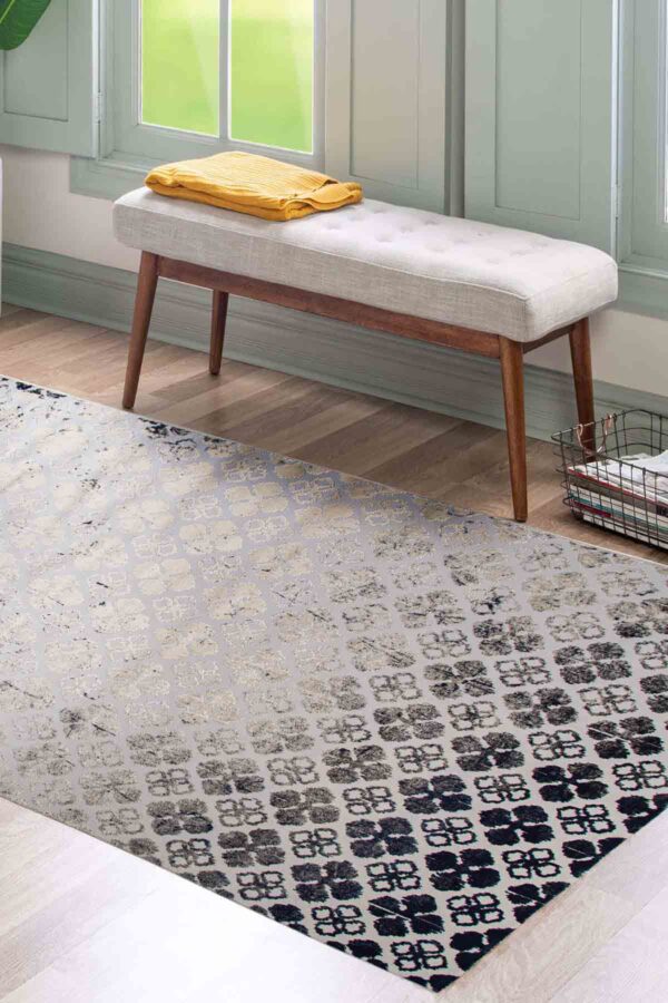 Blue/Gray Mehr Rug (FV15) - Image 2